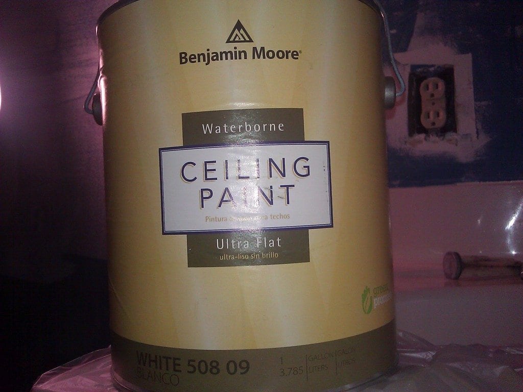 Benjamin Moore Waterborne Ceiling Paint The Blogging Painters