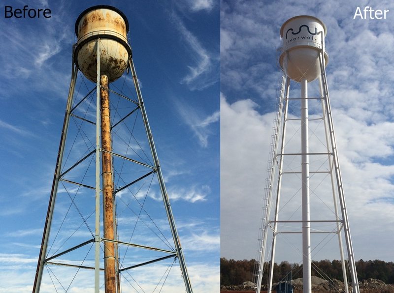 painting water tower
