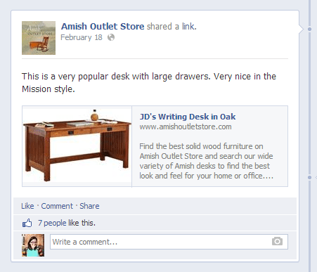 amish-outlet-facebook