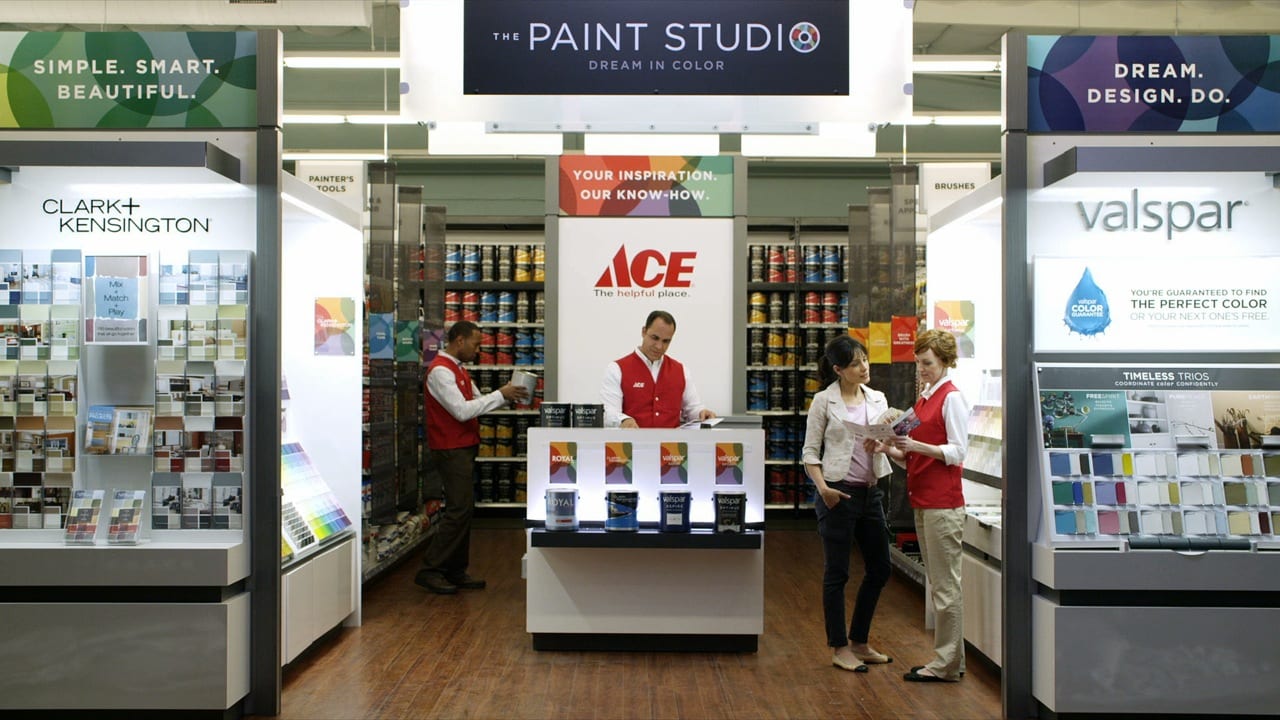 Ace Hardware and Valspar Paint-Helpful is Beautiful