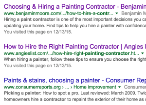 choosing paint contractors