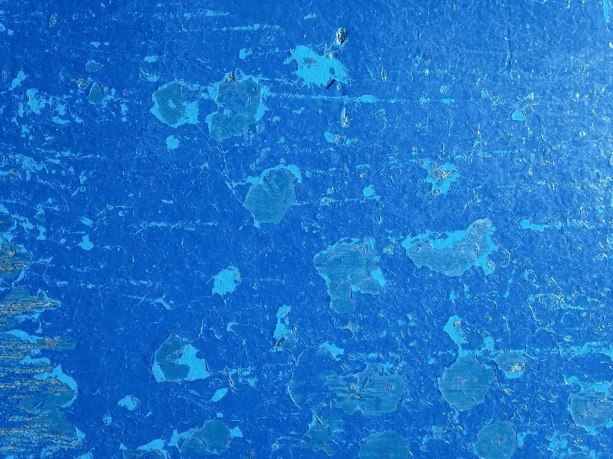  A wall with paint bubbles