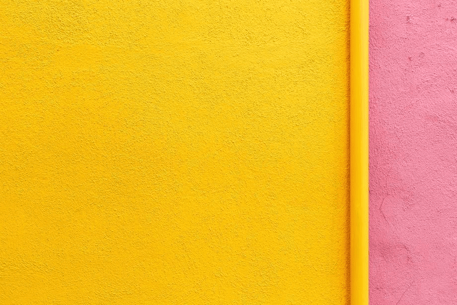 A two color wall